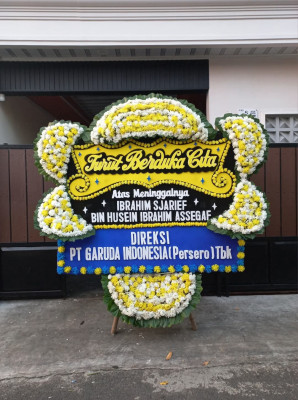 Papan Bunga Duka di Cijengkol