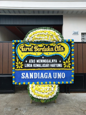 Papan Bunga Duka di Cijengkol