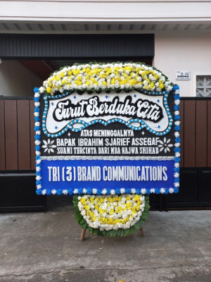Papan Bunga Duka di Cijengkol